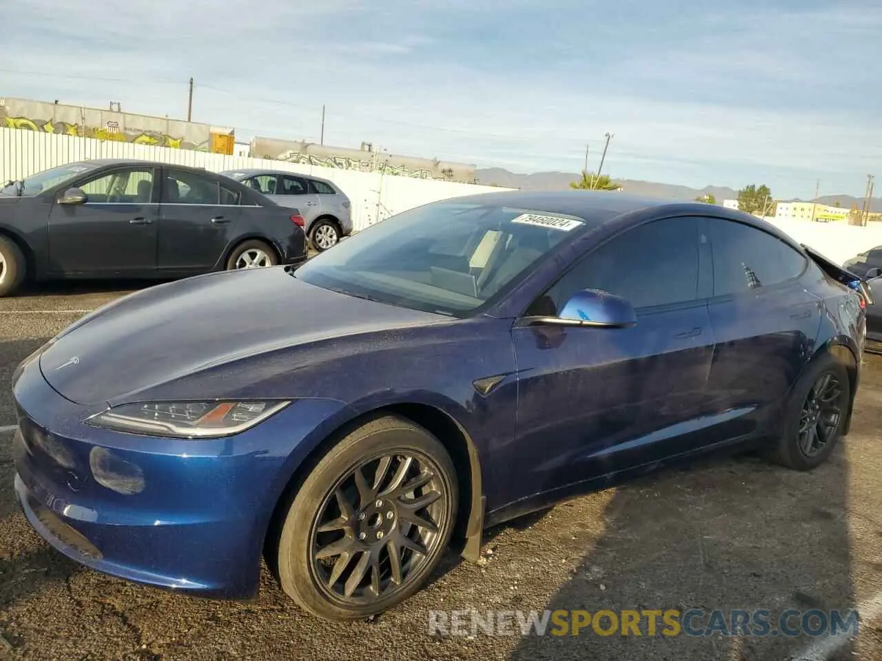 1 Photograph of a damaged car 5YJ3E1EA9RF835597 TESLA MODEL 3 2024