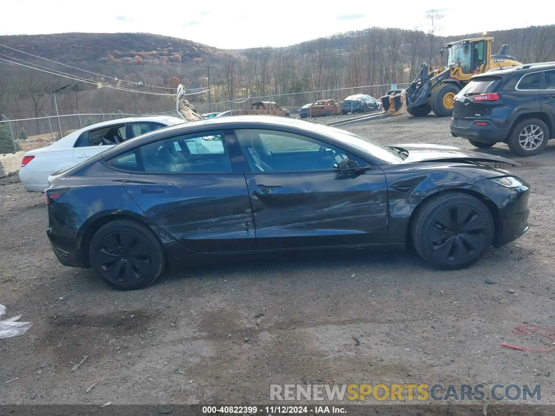 13 Photograph of a damaged car 5YJ3E1EA9RF843196 TESLA MODEL 3 2024