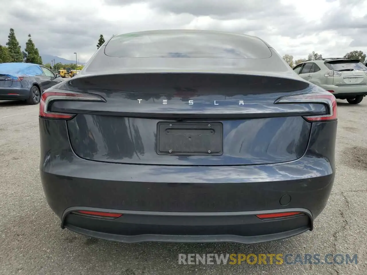 6 Photograph of a damaged car 5YJ3E1EA9RF845773 TESLA MODEL 3 2024