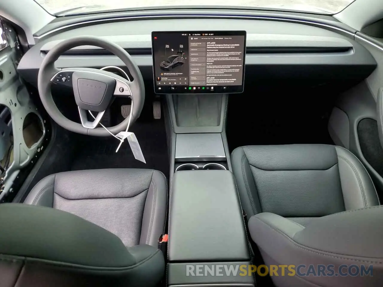 8 Photograph of a damaged car 5YJ3E1EA9RF845773 TESLA MODEL 3 2024