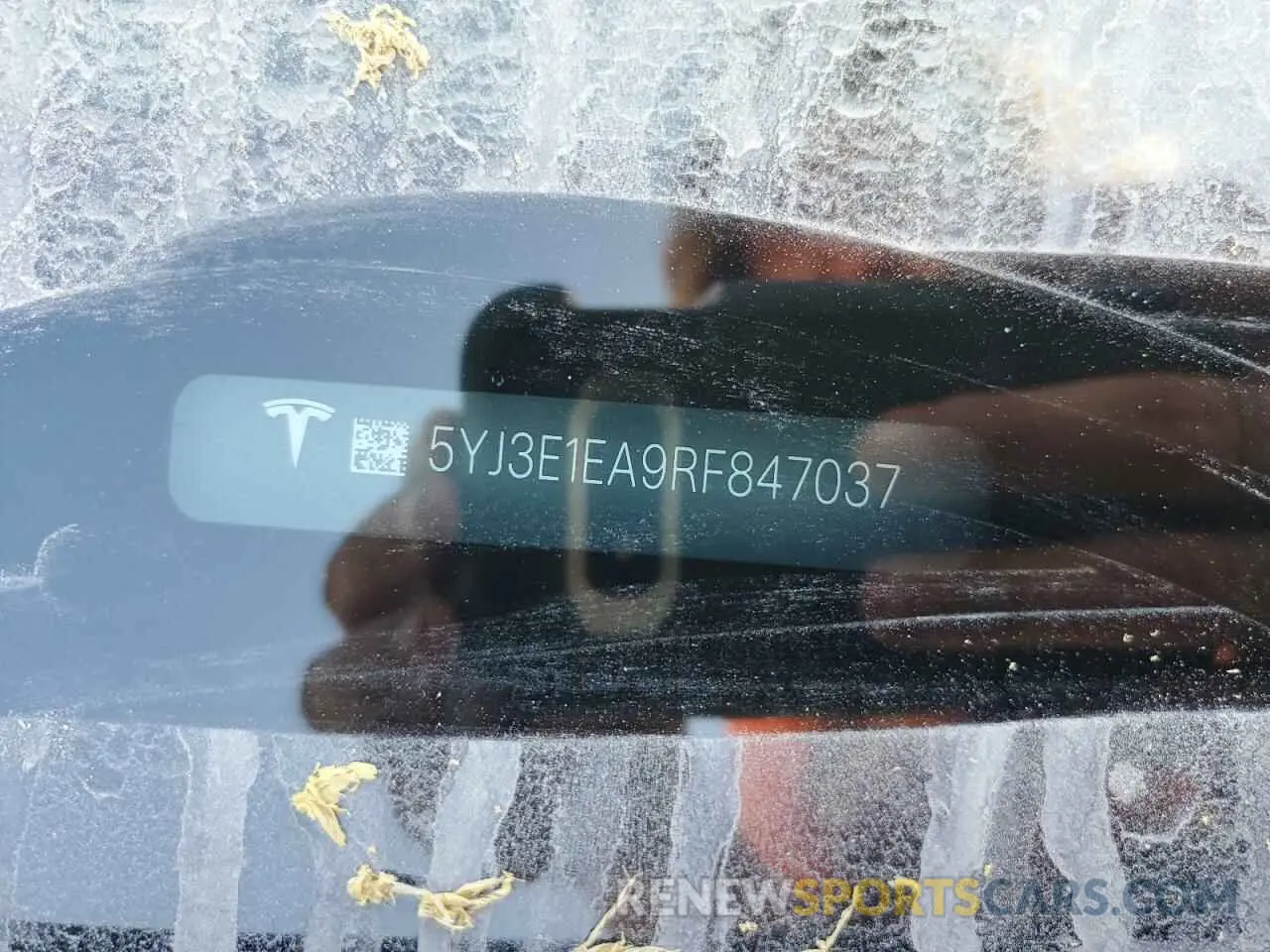 13 Photograph of a damaged car 5YJ3E1EA9RF847037 TESLA MODEL 3 2024