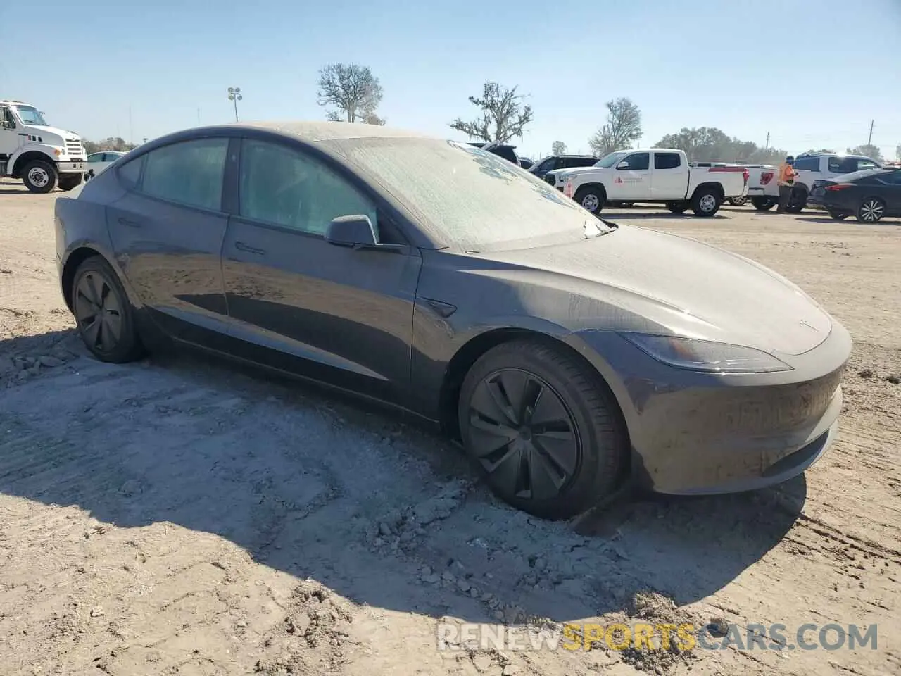 4 Photograph of a damaged car 5YJ3E1EA9RF847037 TESLA MODEL 3 2024