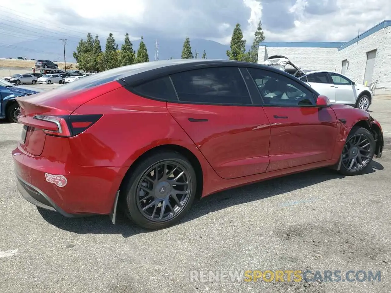 3 Photograph of a damaged car 5YJ3E1EA9RF848978 TESLA MODEL 3 2024