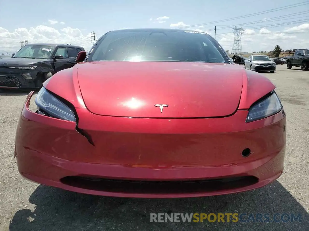 5 Photograph of a damaged car 5YJ3E1EA9RF848978 TESLA MODEL 3 2024