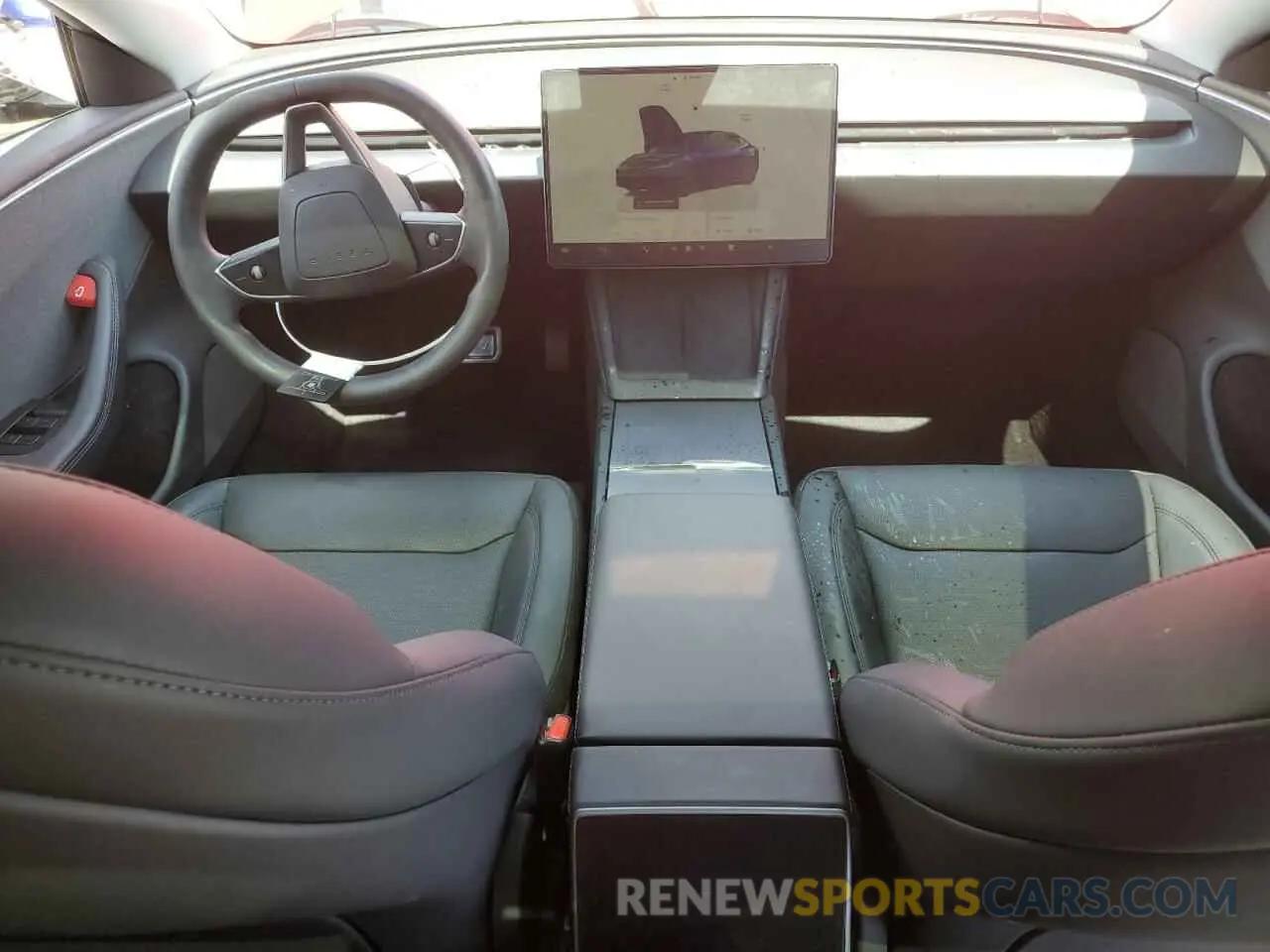 8 Photograph of a damaged car 5YJ3E1EA9RF848978 TESLA MODEL 3 2024