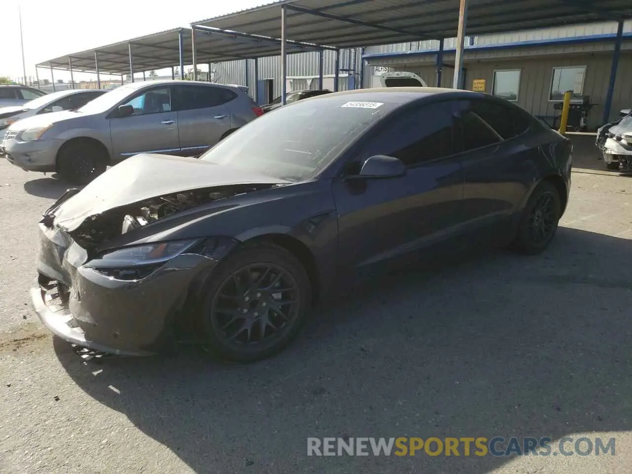 1 Photograph of a damaged car 5YJ3E1EA9RF859401 TESLA MODEL 3 2024