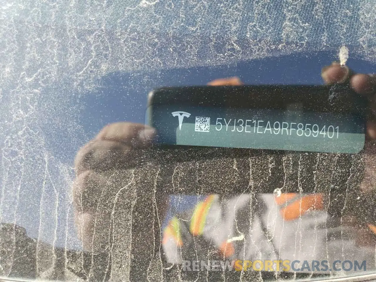 13 Photograph of a damaged car 5YJ3E1EA9RF859401 TESLA MODEL 3 2024