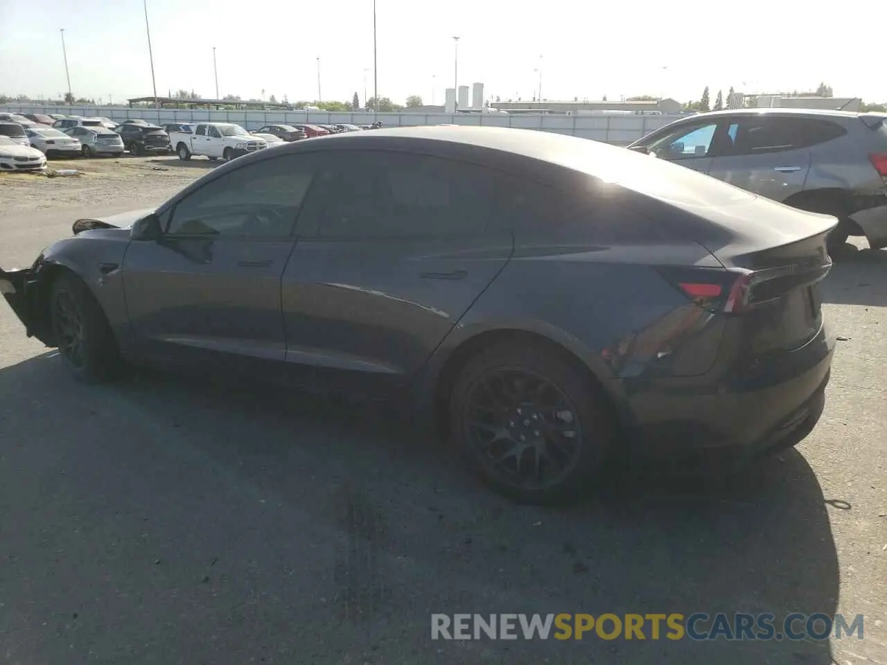 2 Photograph of a damaged car 5YJ3E1EA9RF859401 TESLA MODEL 3 2024