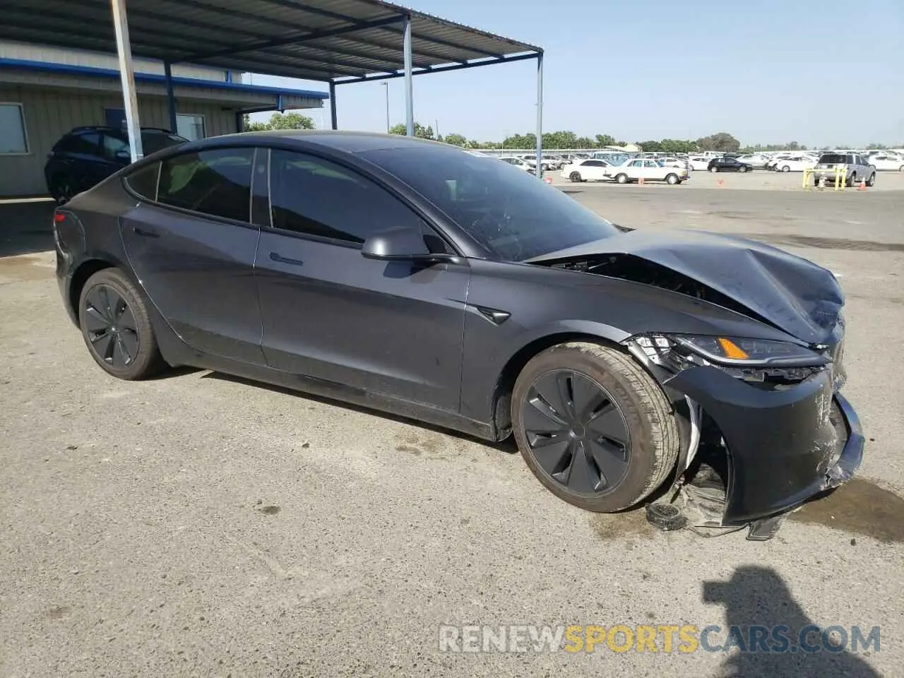 4 Photograph of a damaged car 5YJ3E1EA9RF859401 TESLA MODEL 3 2024