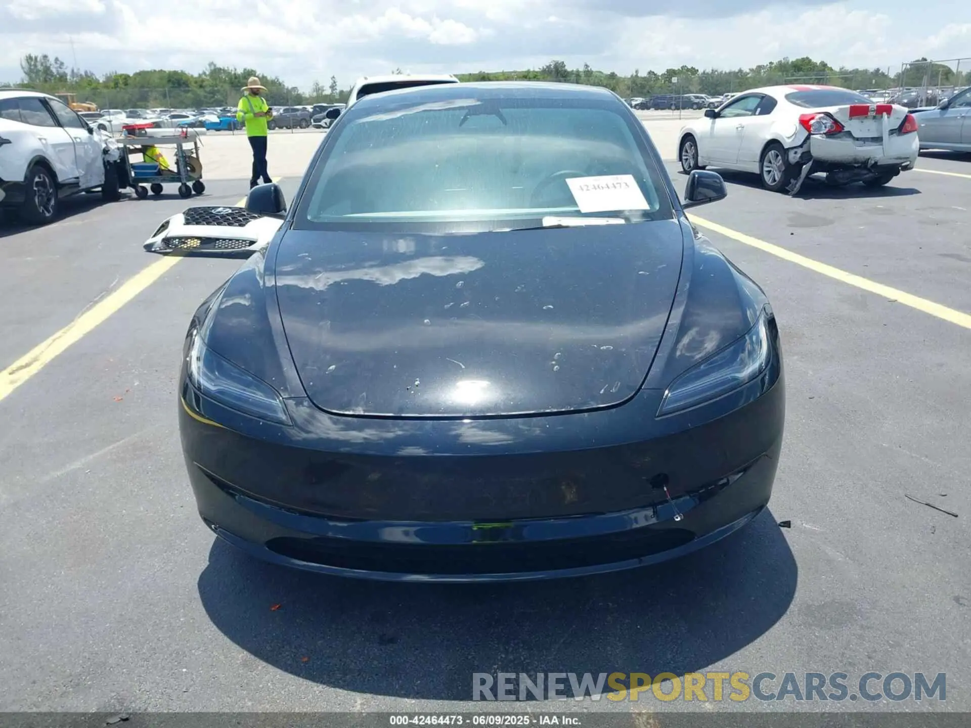 6 Photograph of a damaged car 5YJ3E1EA9RF861066 TESLA MODEL 3 2024