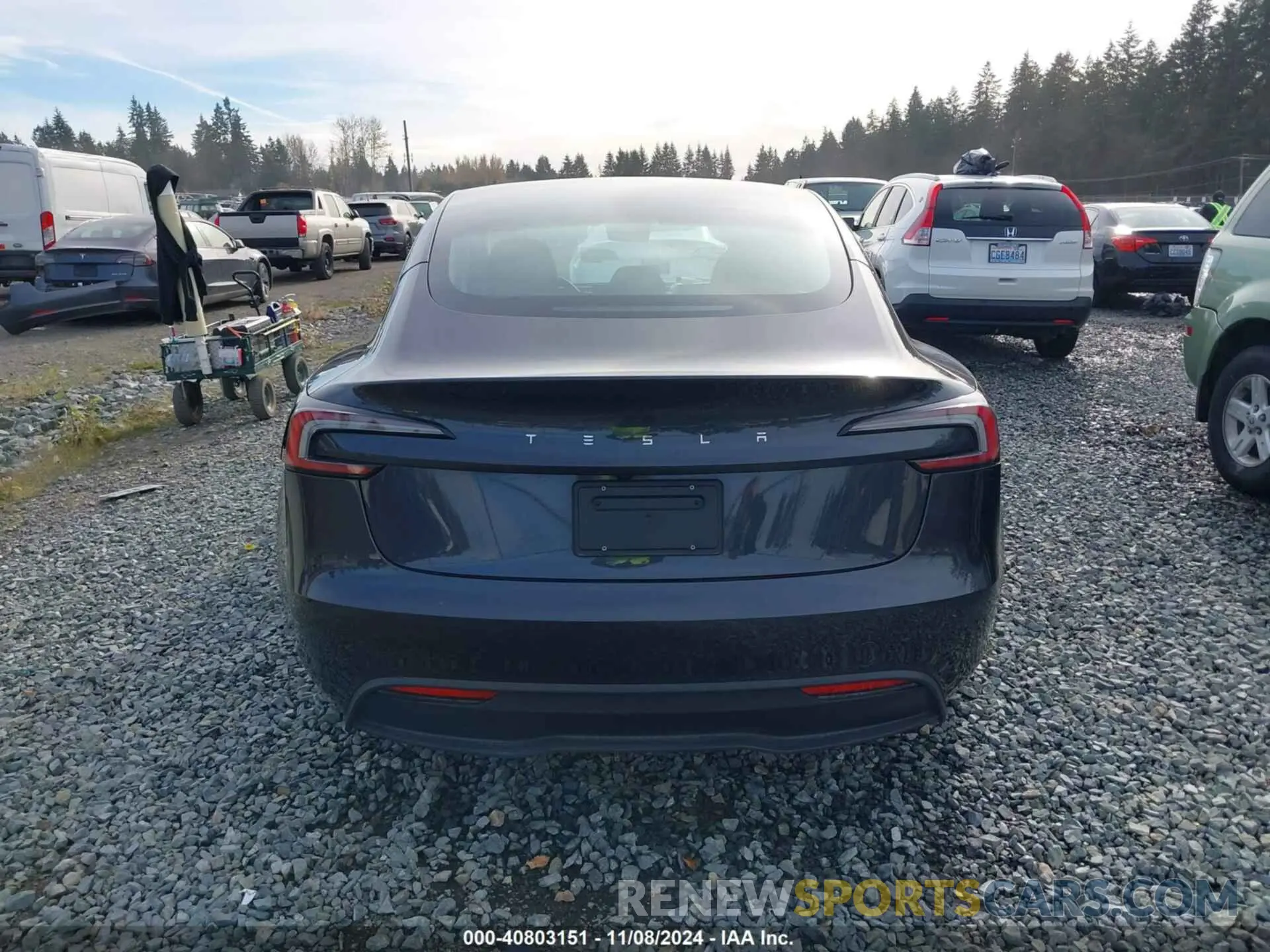 16 Photograph of a damaged car 5YJ3E1EA9RF864548 TESLA MODEL 3 2024
