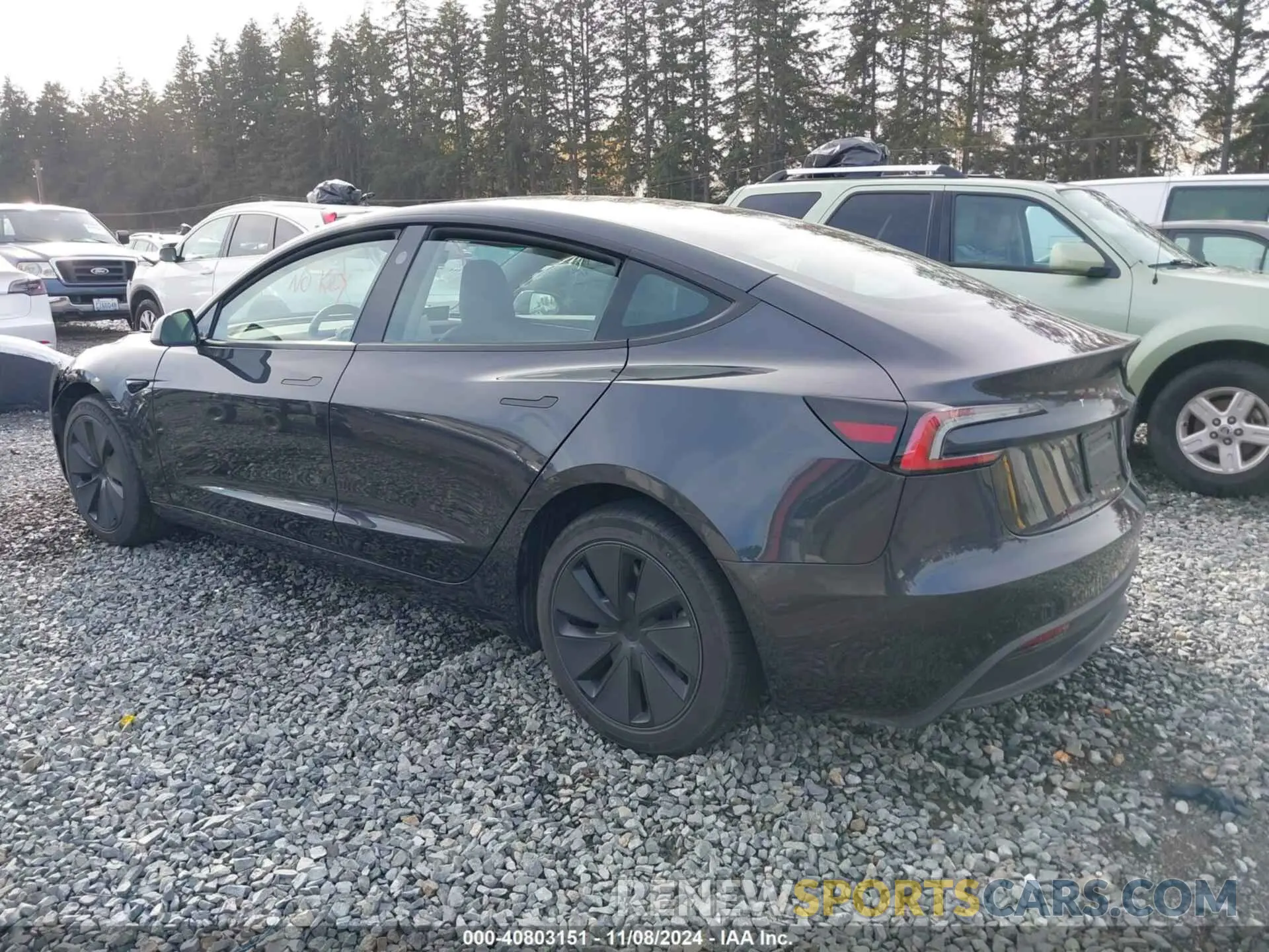 3 Photograph of a damaged car 5YJ3E1EA9RF864548 TESLA MODEL 3 2024