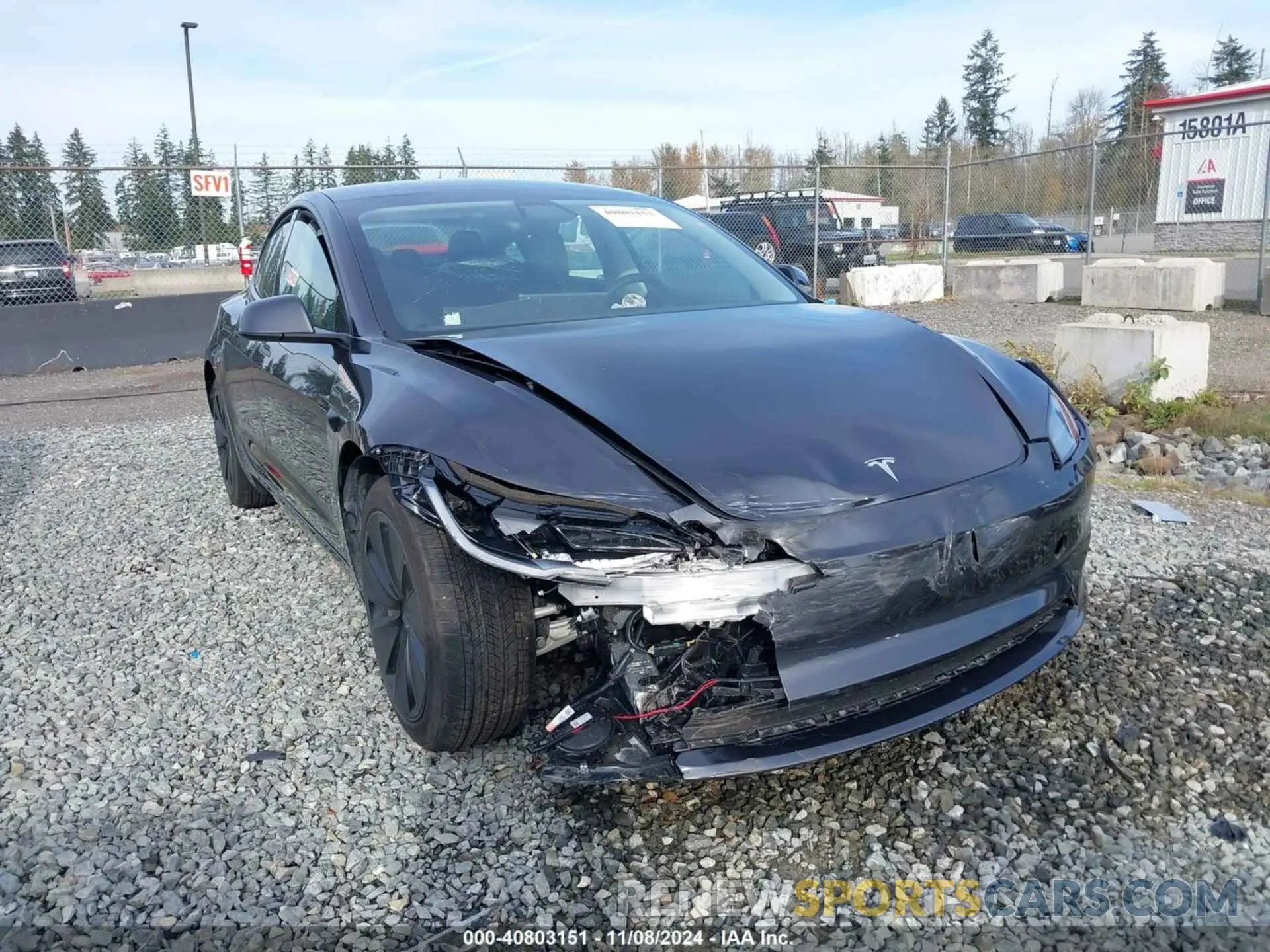 6 Photograph of a damaged car 5YJ3E1EA9RF864548 TESLA MODEL 3 2024
