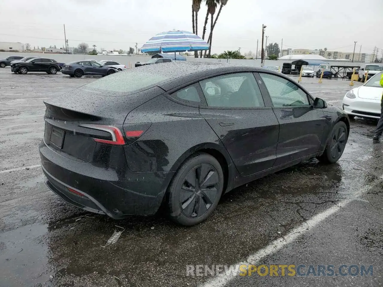 3 Photograph of a damaged car 5YJ3E1EA9RF867532 TESLA MODEL 3 2024