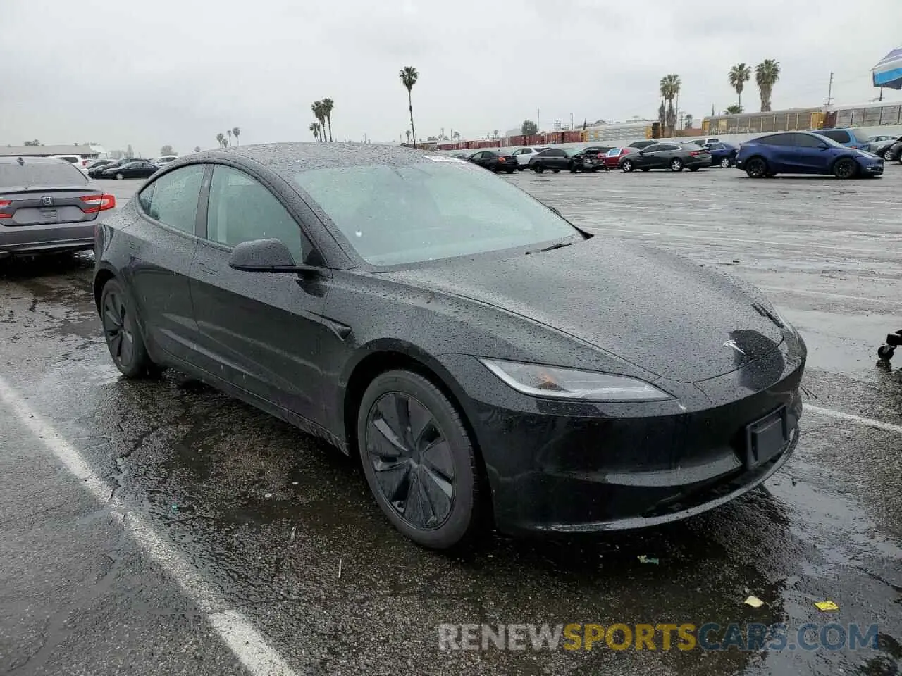 4 Photograph of a damaged car 5YJ3E1EA9RF867532 TESLA MODEL 3 2024