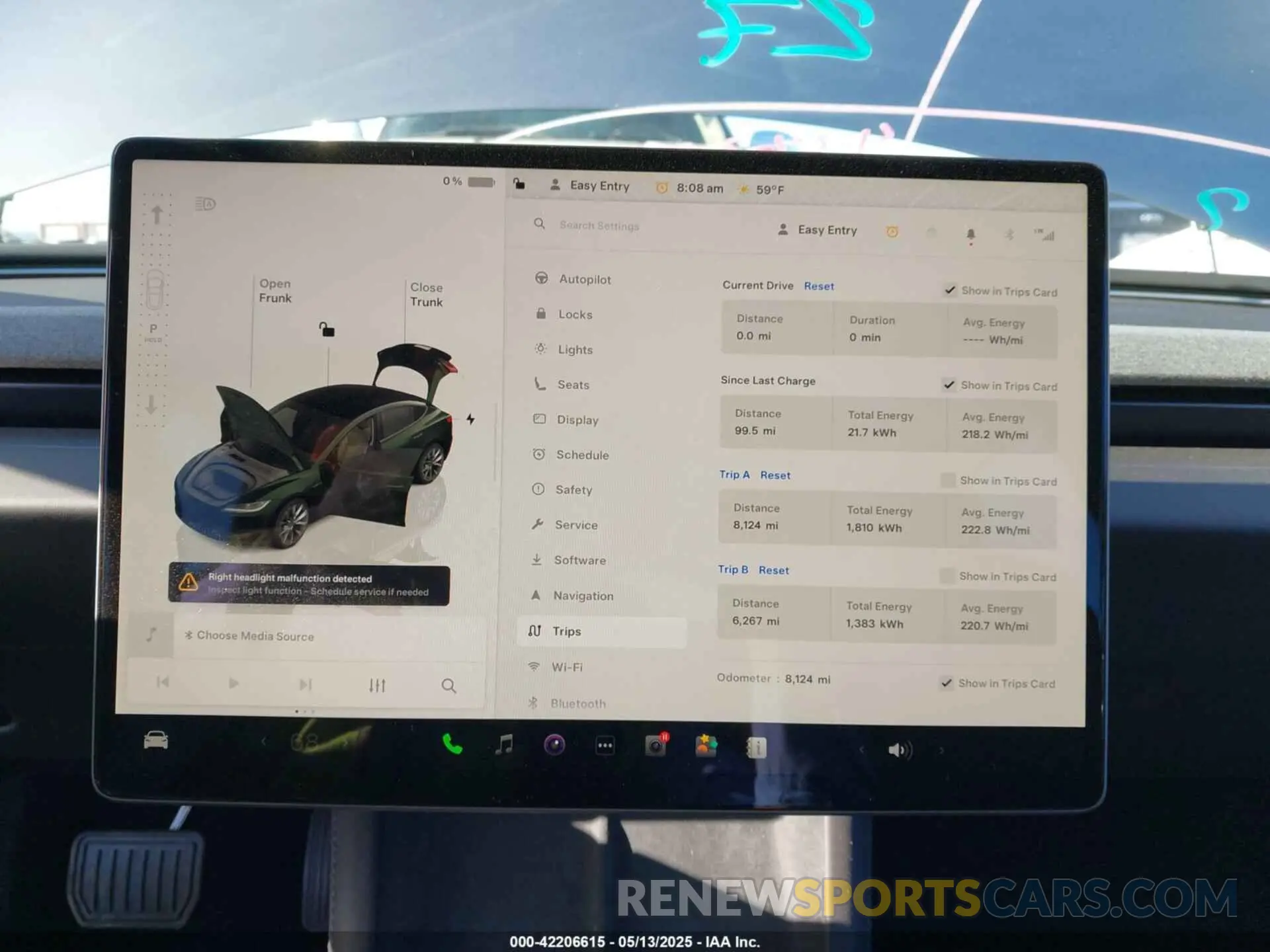 7 Photograph of a damaged car 5YJ3E1EA9RF870138 TESLA MODEL 3 2024