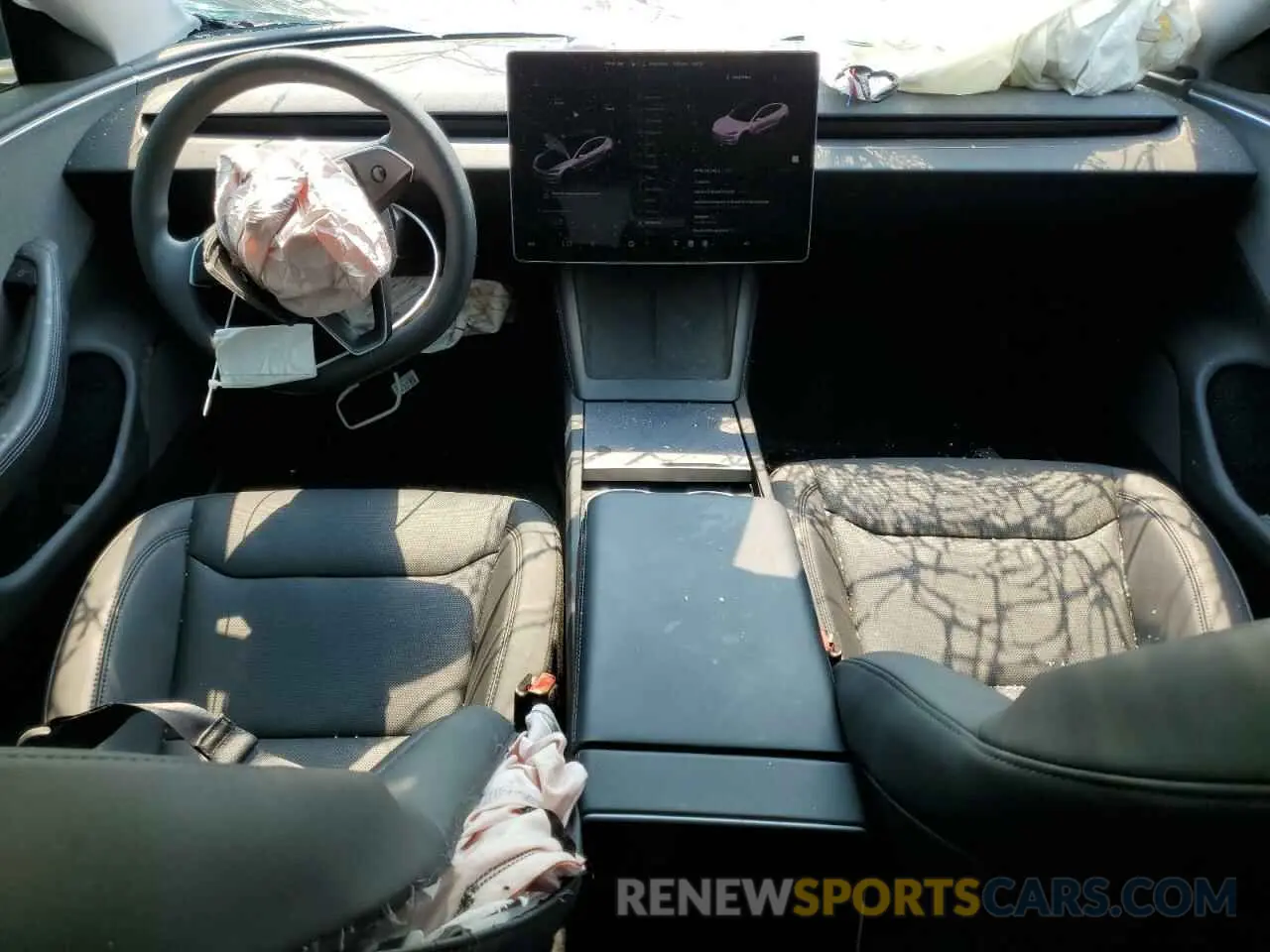 8 Photograph of a damaged car 5YJ3E1EAXRF732219 TESLA MODEL 3 2024