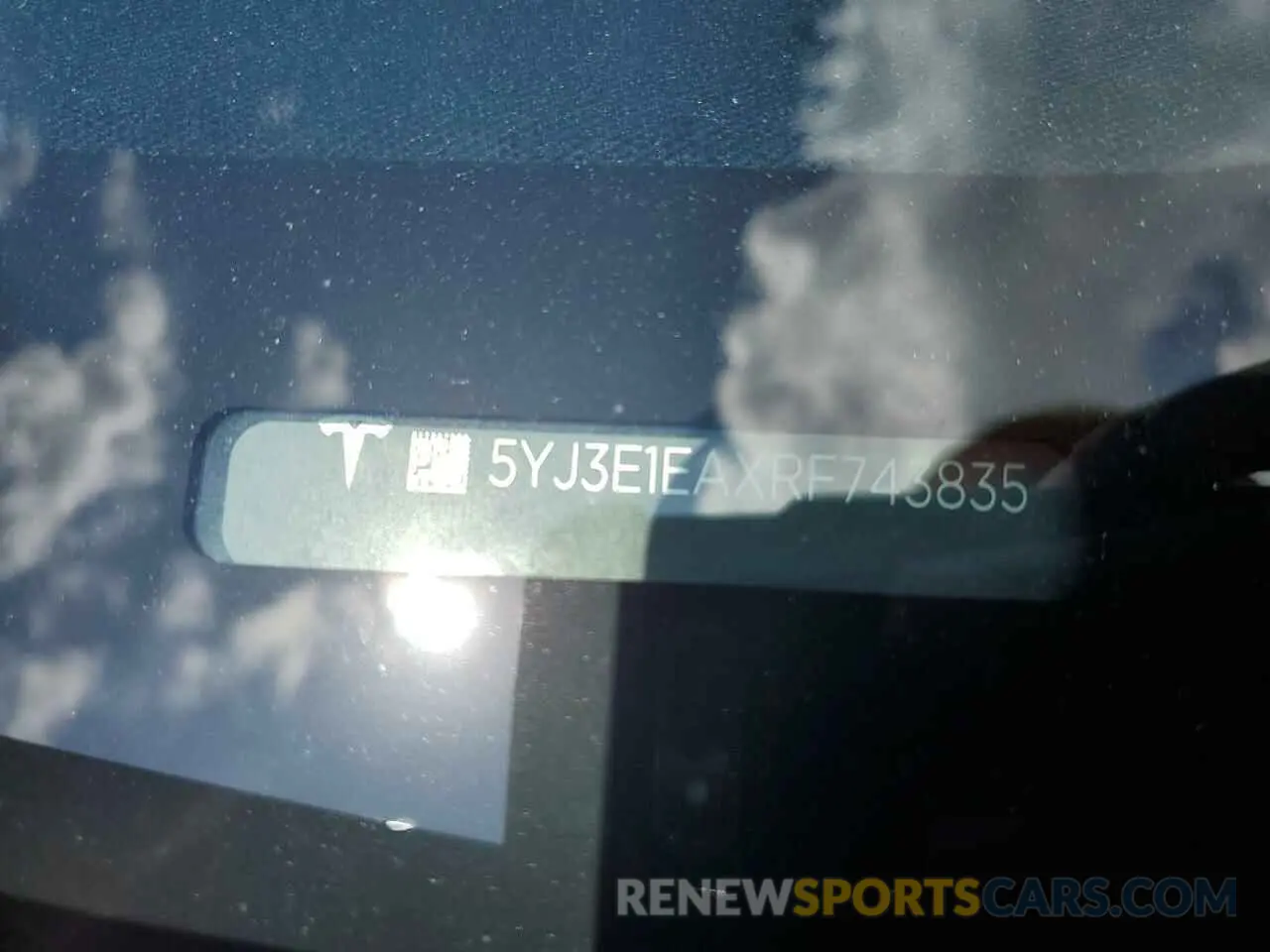 12 Photograph of a damaged car 5YJ3E1EAXRF743835 TESLA MODEL 3 2024