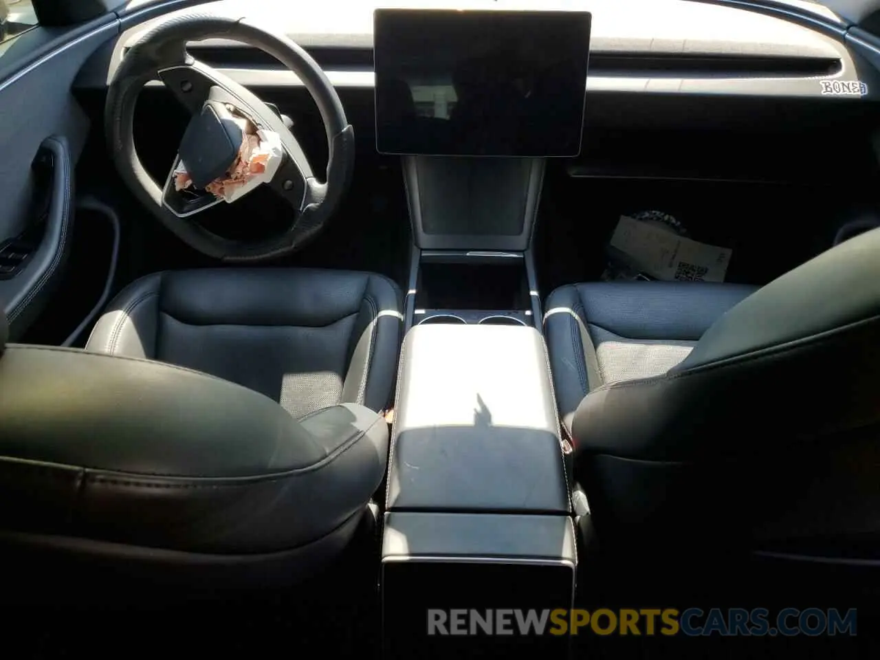 8 Photograph of a damaged car 5YJ3E1EAXRF743835 TESLA MODEL 3 2024