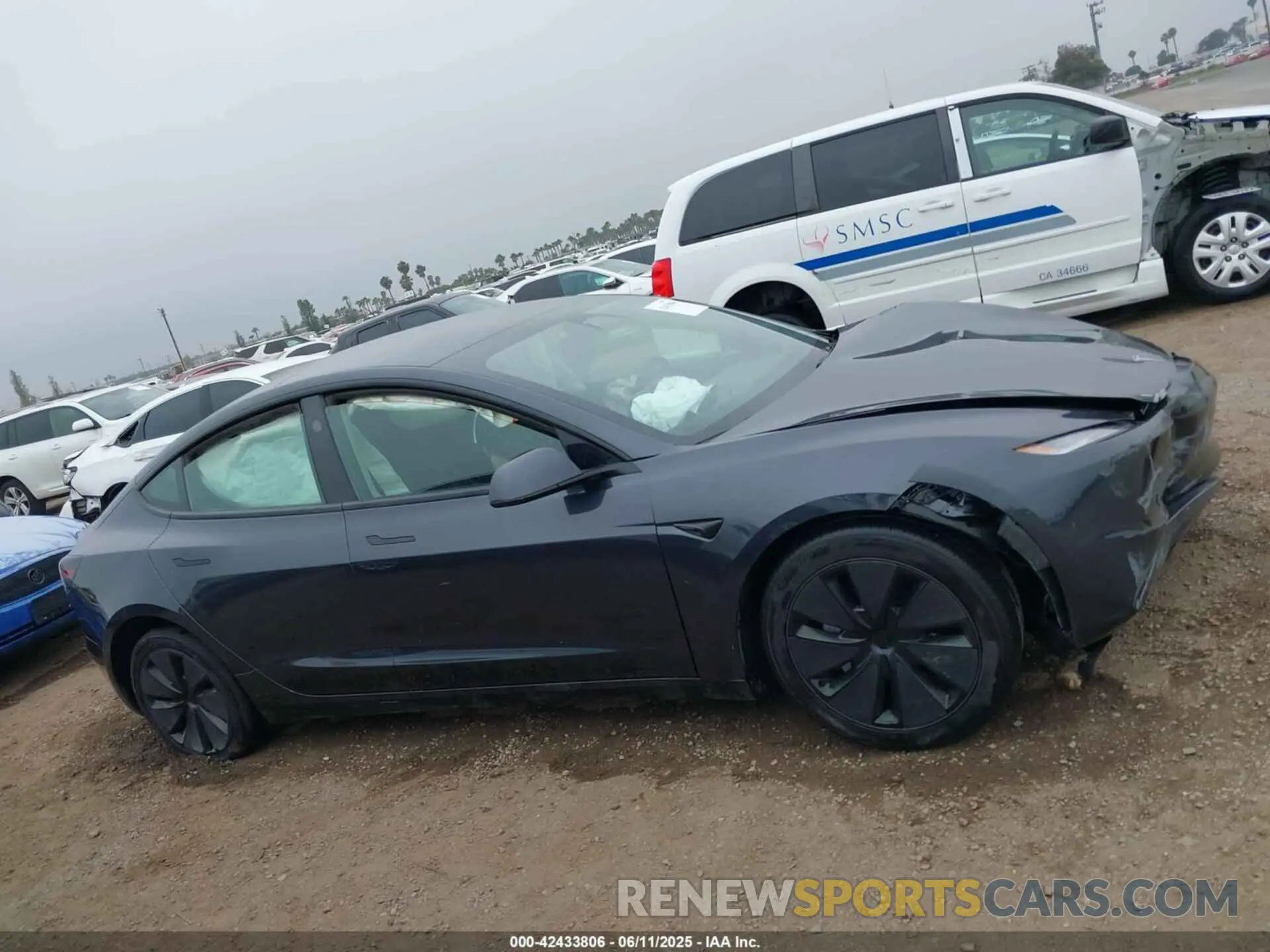 12 Photograph of a damaged car 5YJ3E1EAXRF743950 TESLA MODEL 3 2024