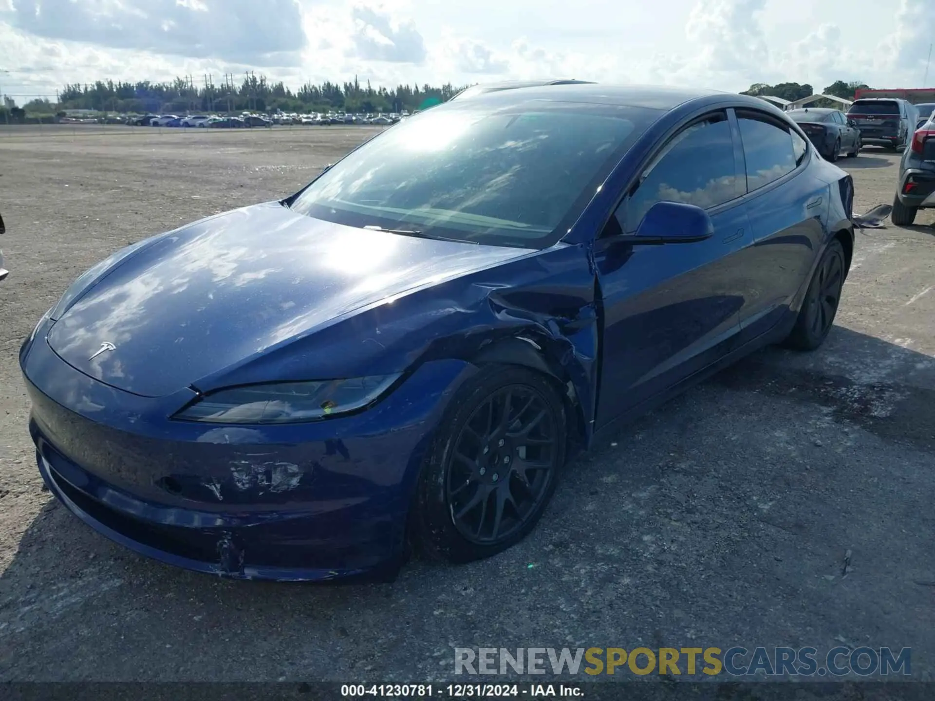 6 Photograph of a damaged car 5YJ3E1EAXRF744712 TESLA MODEL 3 2024
