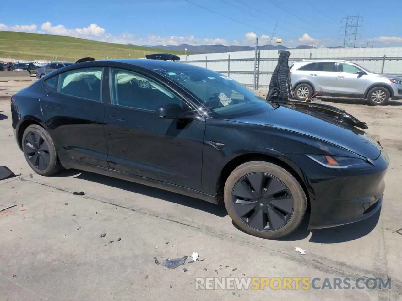 4 Photograph of a damaged car 5YJ3E1EAXRF746301 TESLA MODEL 3 2024