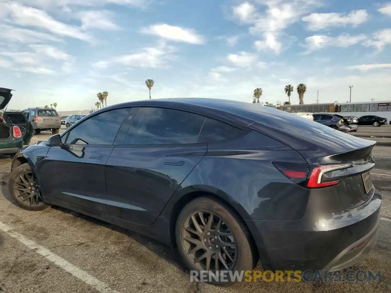 2 Photograph of a damaged car 5YJ3E1EAXRF749828 TESLA MODEL 3 2024