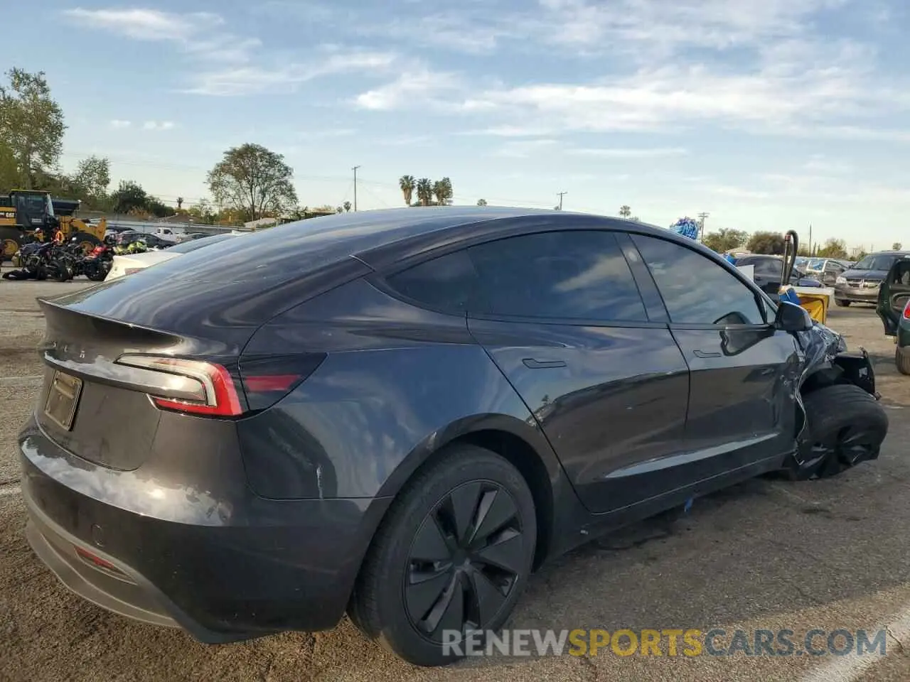 3 Photograph of a damaged car 5YJ3E1EAXRF749828 TESLA MODEL 3 2024