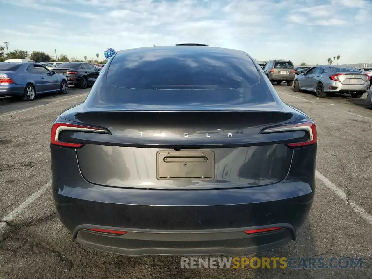 6 Photograph of a damaged car 5YJ3E1EAXRF749828 TESLA MODEL 3 2024