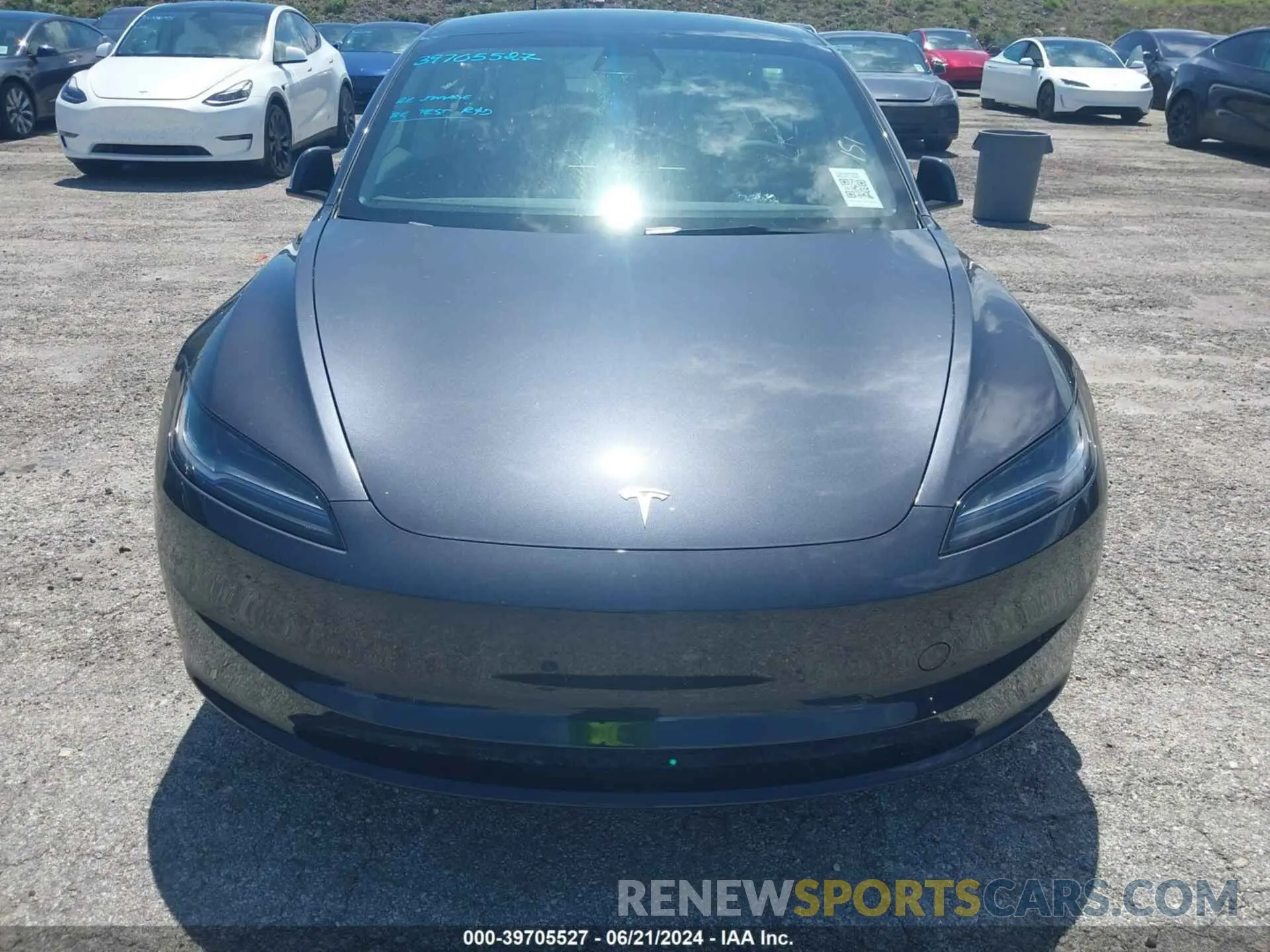 6 Photograph of a damaged car 5YJ3E1EAXRF752132 TESLA MODEL 3 2024