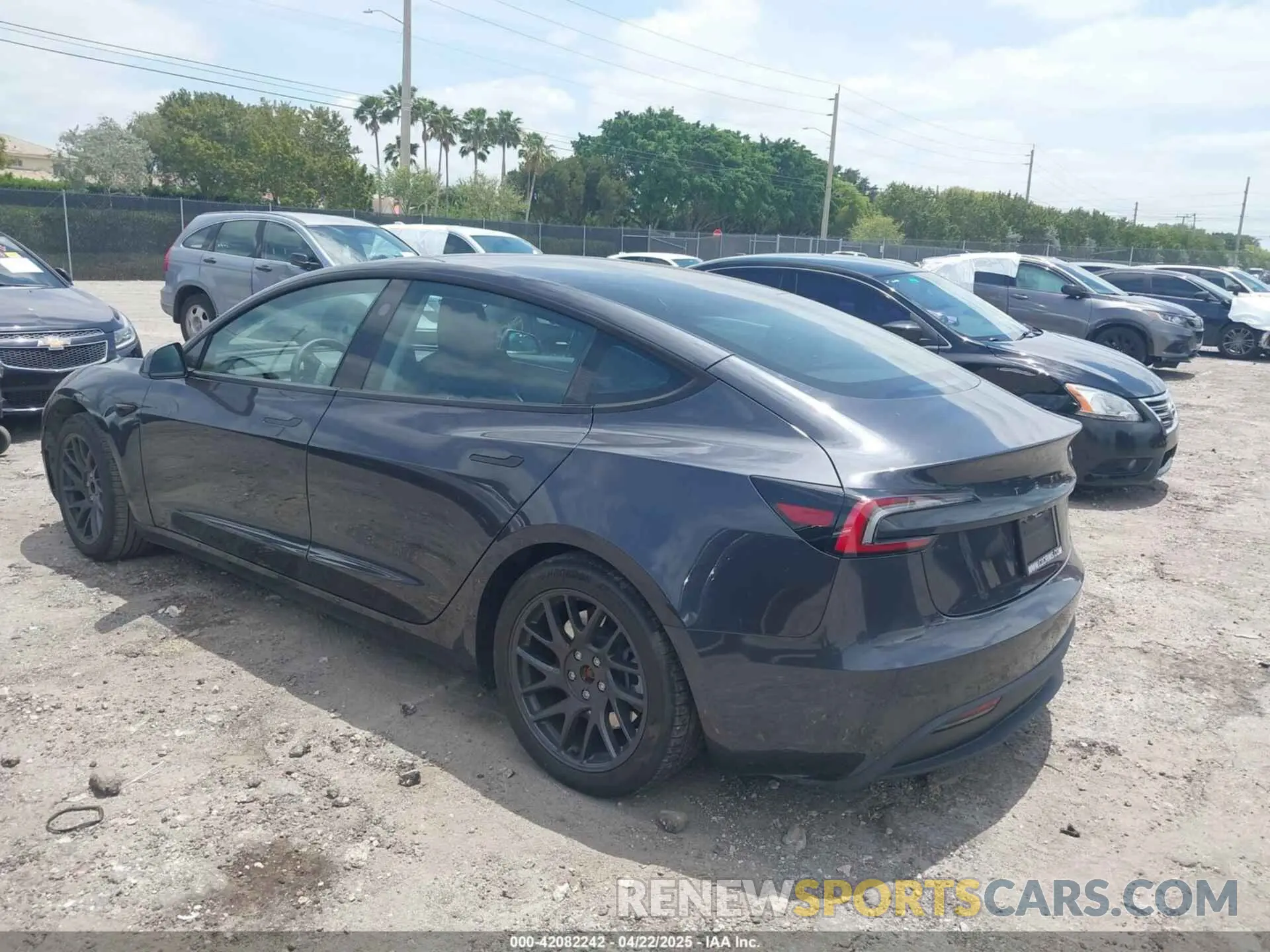 3 Photograph of a damaged car 5YJ3E1EAXRF754866 TESLA MODEL 3 2024