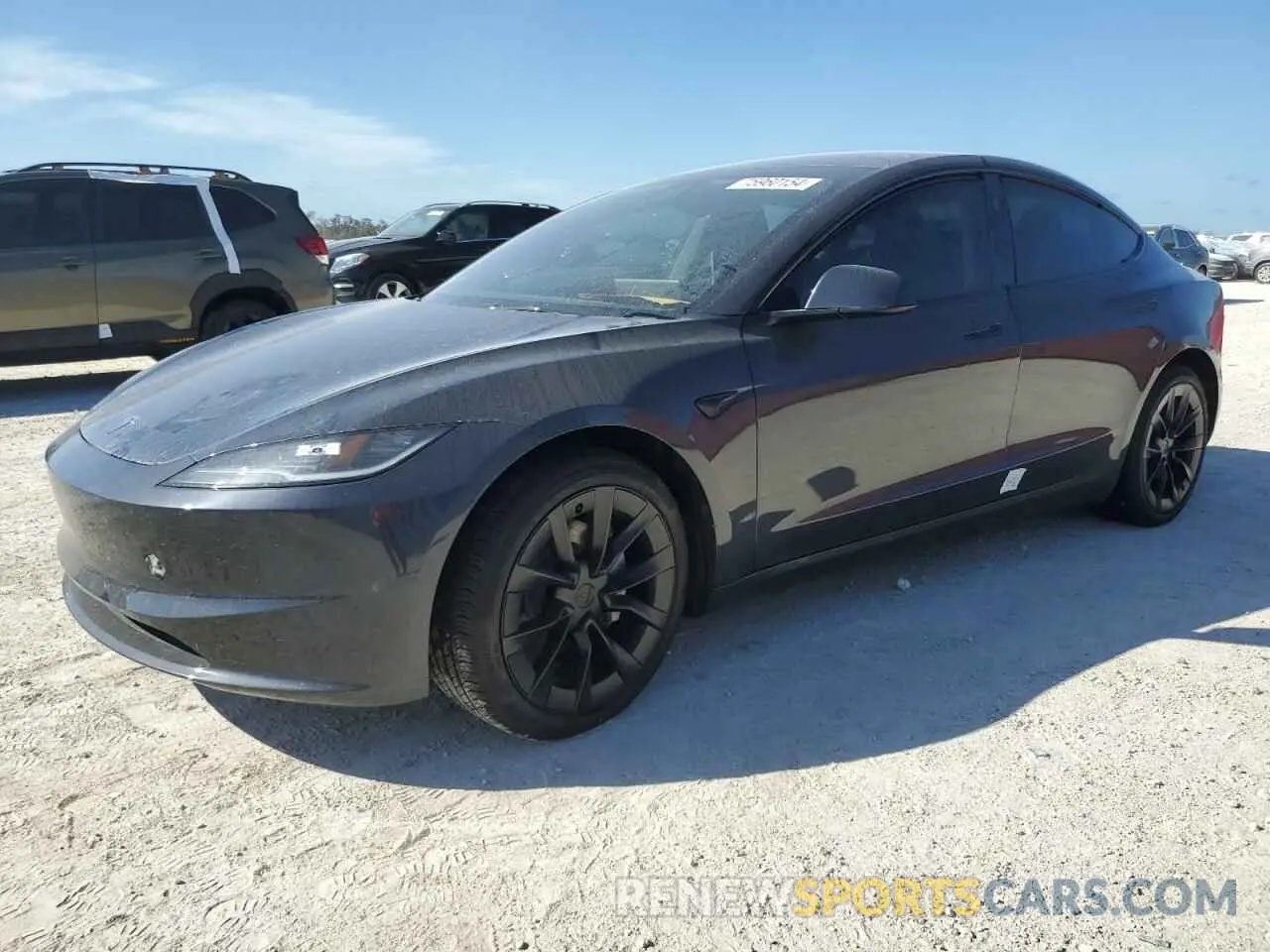1 Photograph of a damaged car 5YJ3E1EAXRF766077 TESLA MODEL 3 2024