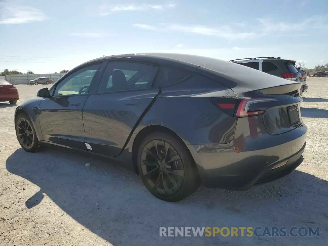 2 Photograph of a damaged car 5YJ3E1EAXRF766077 TESLA MODEL 3 2024