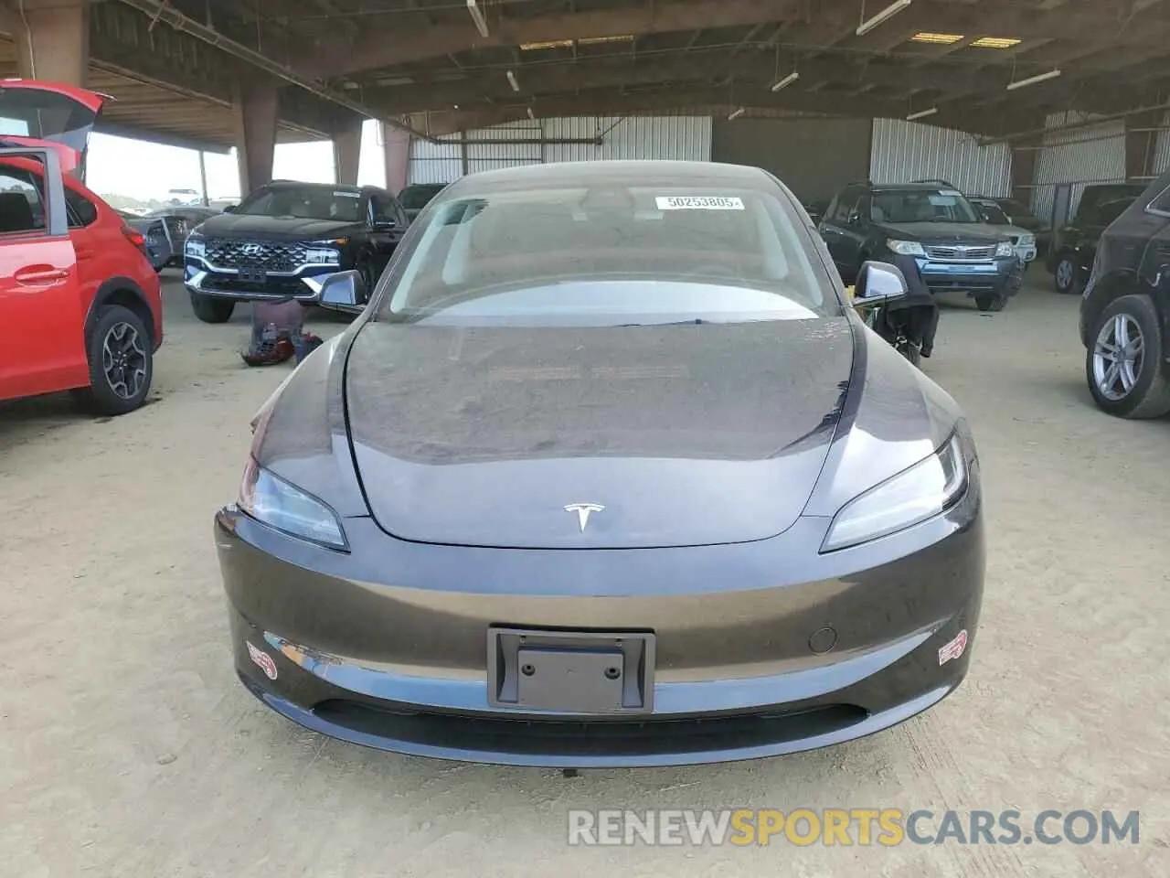 5 Photograph of a damaged car 5YJ3E1EAXRF782571 TESLA MODEL 3 2024