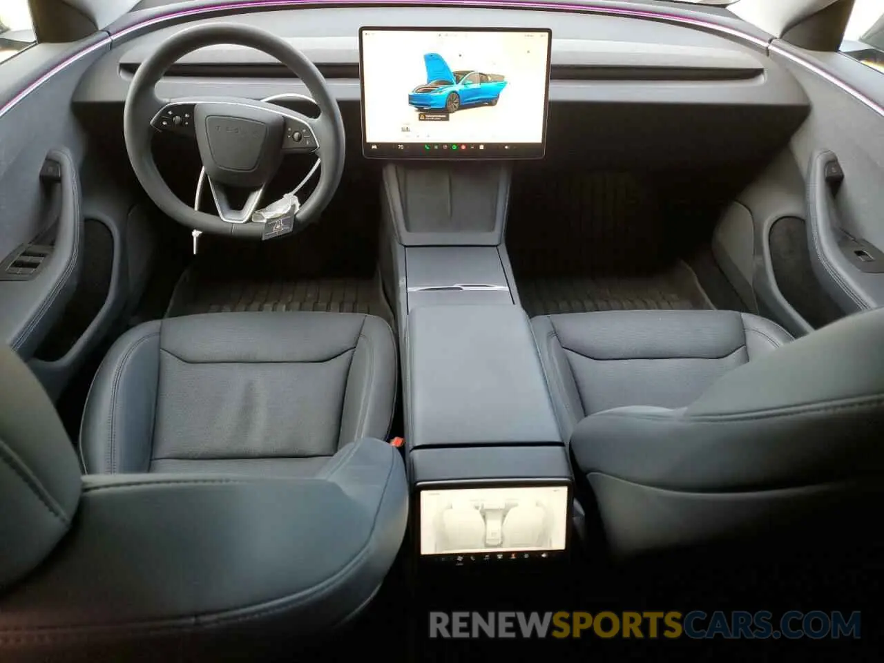 8 Photograph of a damaged car 5YJ3E1EAXRF782571 TESLA MODEL 3 2024