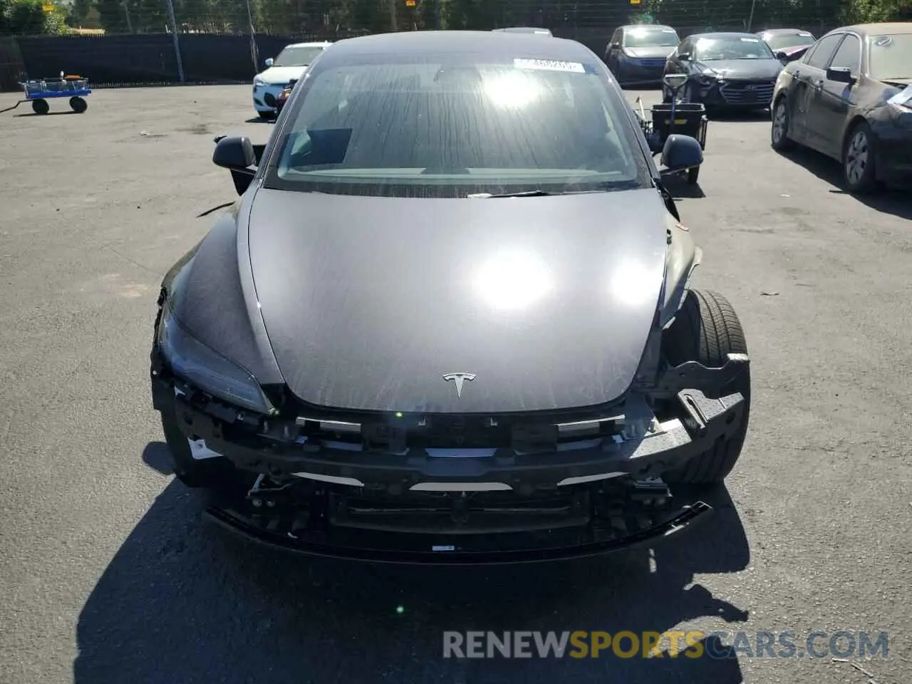 5 Photograph of a damaged car 5YJ3E1EAXRF826066 TESLA MODEL 3 2024