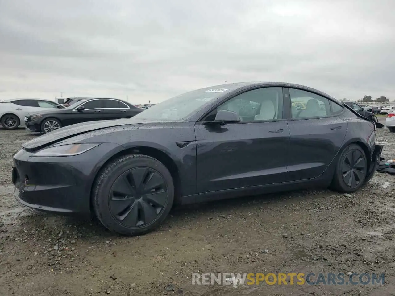 1 Photograph of a damaged car 5YJ3E1EAXRF830179 TESLA MODEL 3 2024