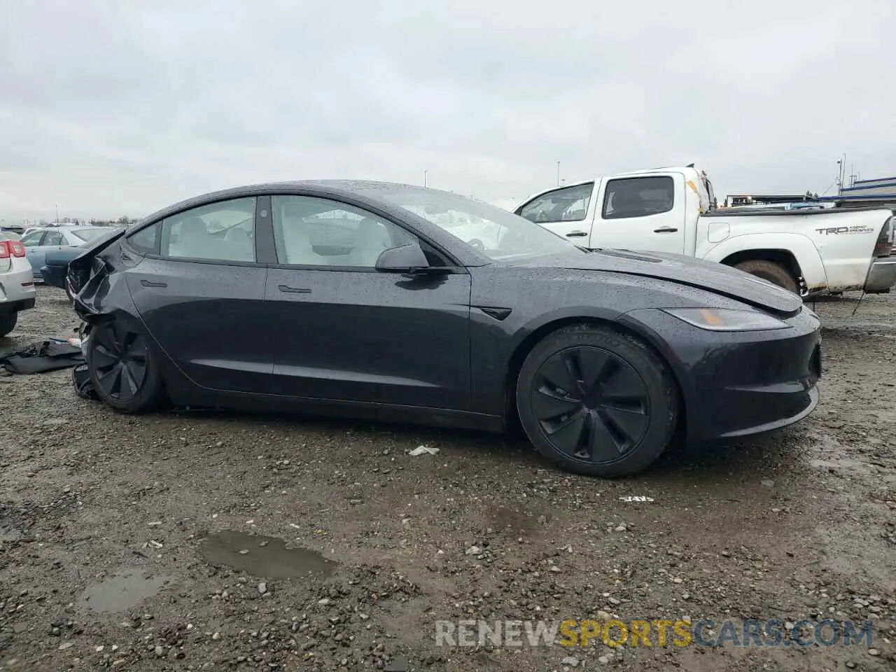 4 Photograph of a damaged car 5YJ3E1EAXRF830179 TESLA MODEL 3 2024