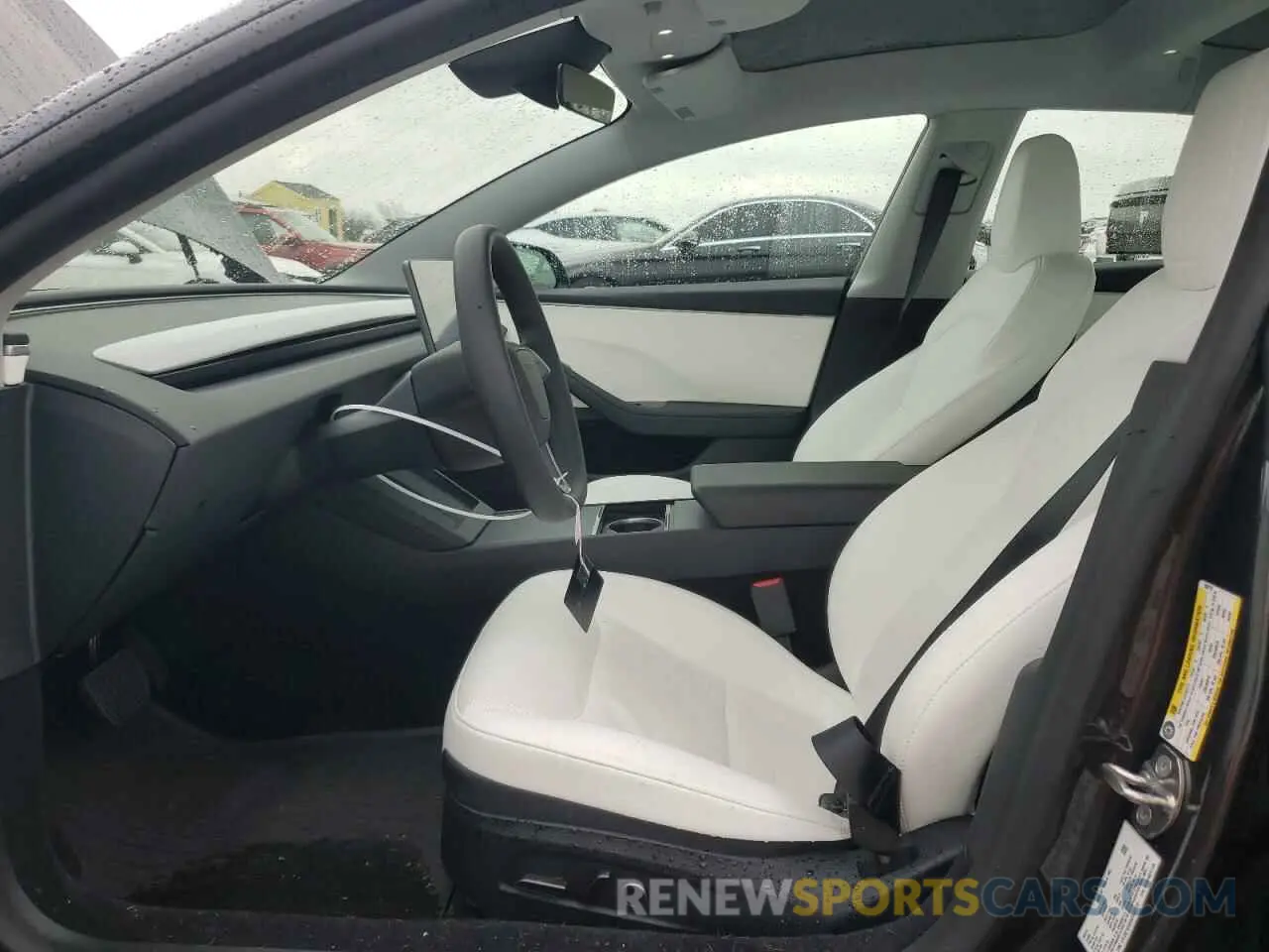 7 Photograph of a damaged car 5YJ3E1EAXRF830179 TESLA MODEL 3 2024