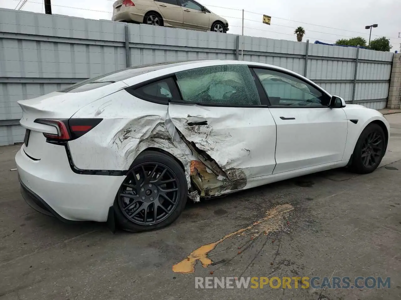 3 Photograph of a damaged car 5YJ3E1EAXRF856426 TESLA MODEL 3 2024