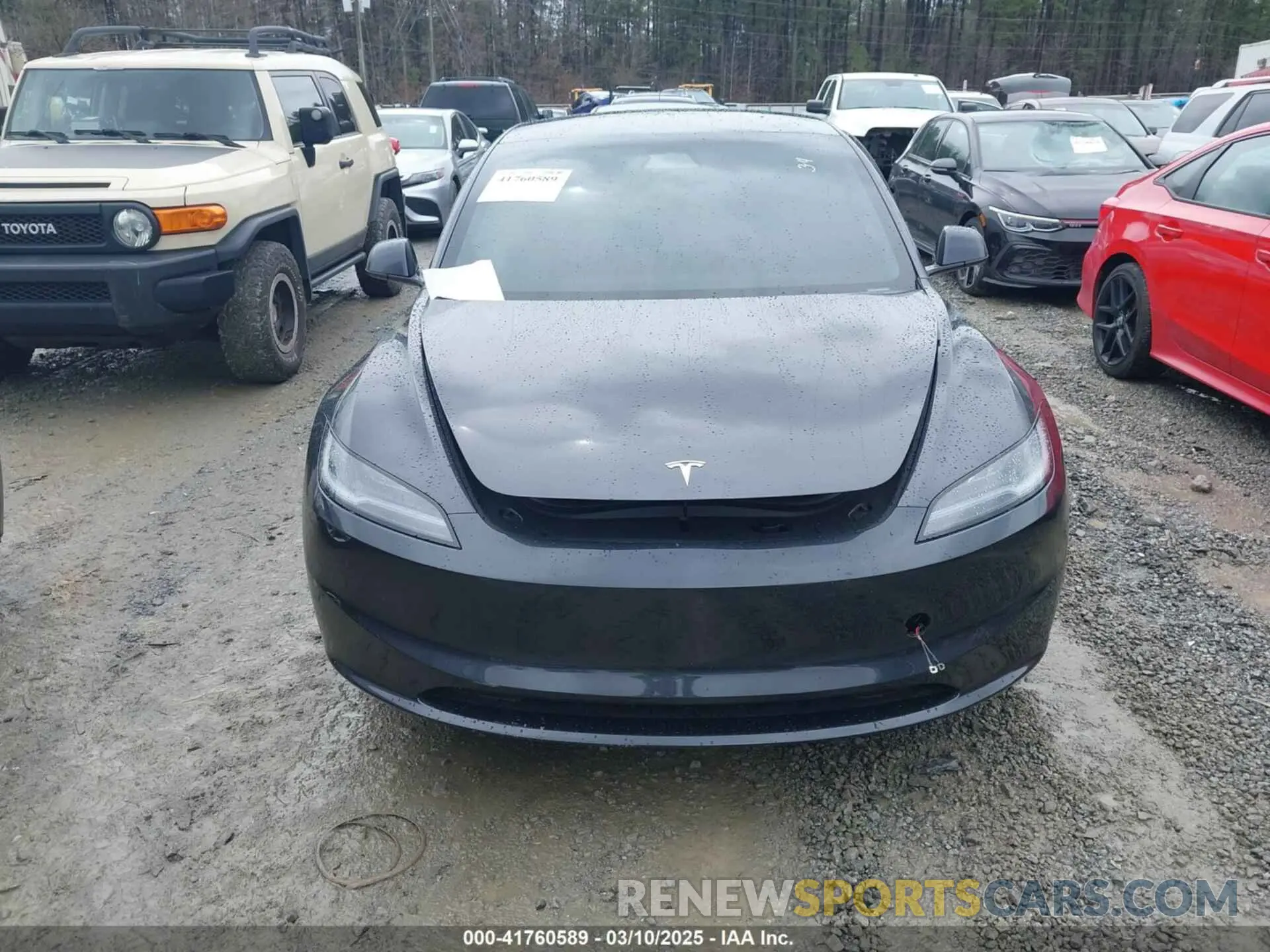 12 Photograph of a damaged car 5YJ3E1EAXRF860931 TESLA MODEL 3 2024