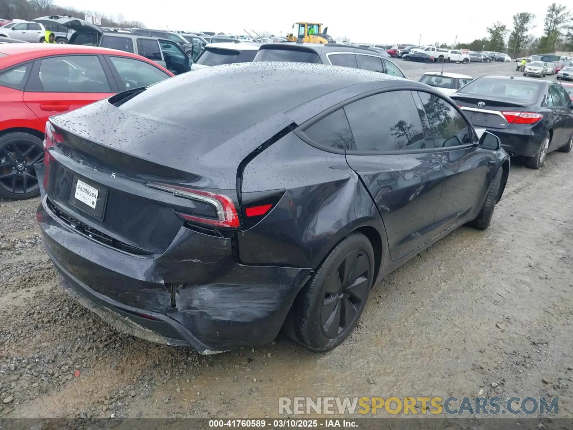 4 Photograph of a damaged car 5YJ3E1EAXRF860931 TESLA MODEL 3 2024