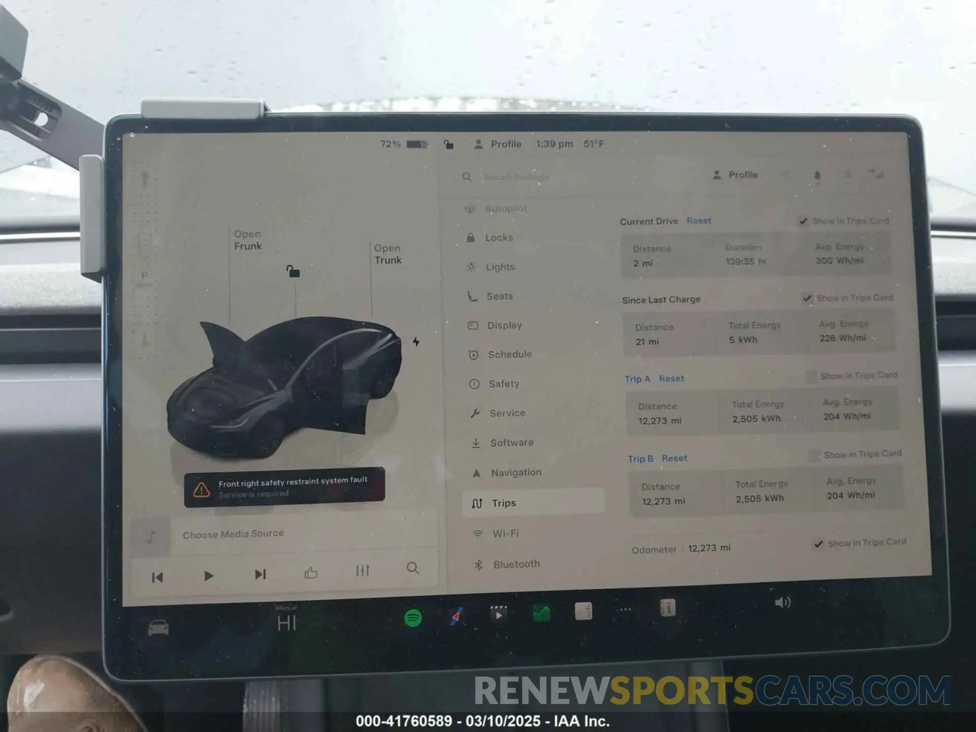 7 Photograph of a damaged car 5YJ3E1EAXRF860931 TESLA MODEL 3 2024