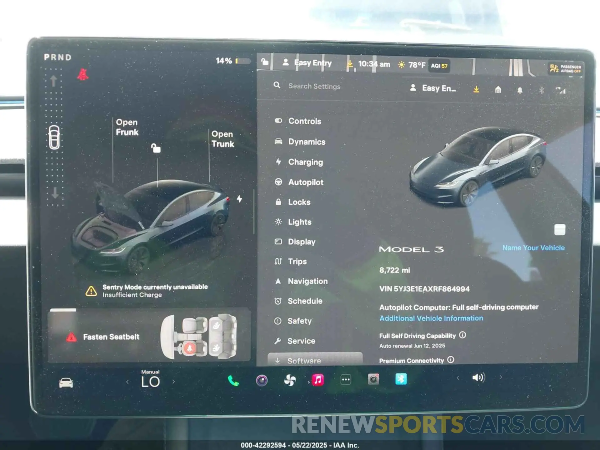 7 Photograph of a damaged car 5YJ3E1EAXRF864994 TESLA MODEL 3 2024