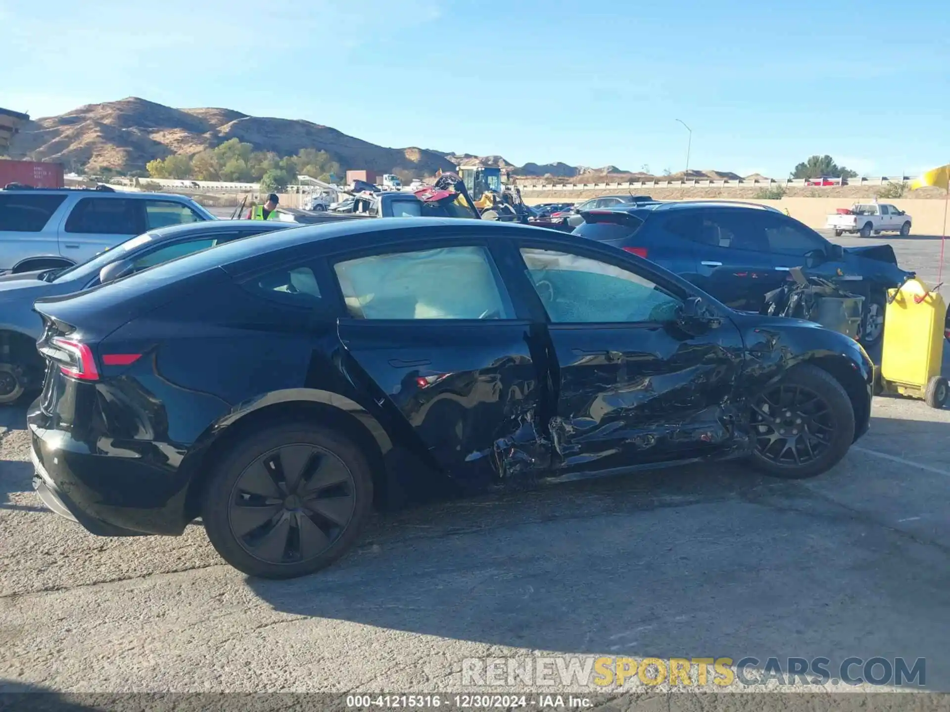 12 Photograph of a damaged car 5YJ3E1EAXRF871279 TESLA MODEL 3 2024