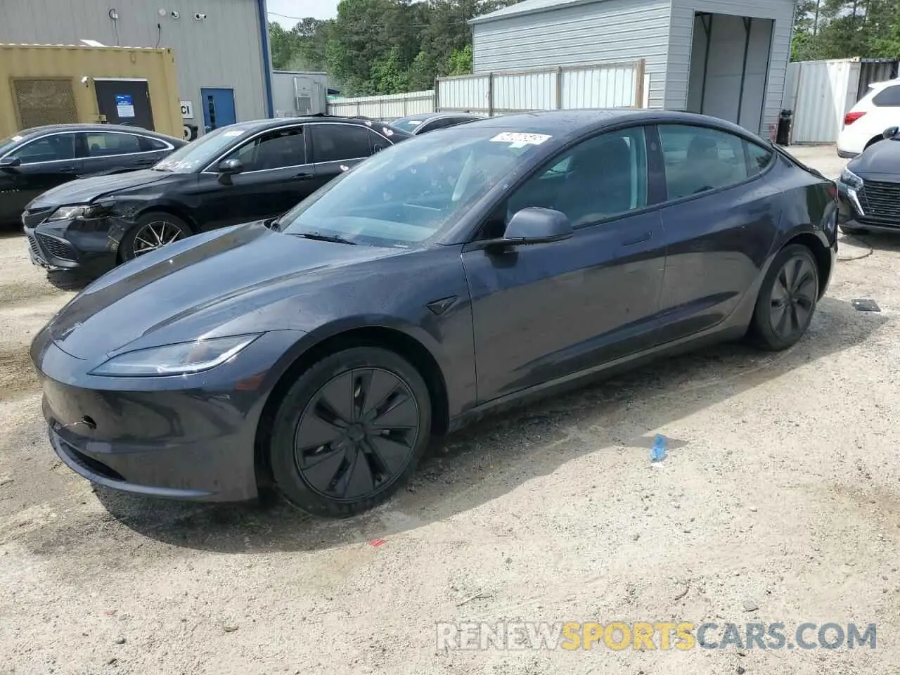 1 Photograph of a damaged car 5YJ3E1EB0RF766193 TESLA MODEL 3 2024