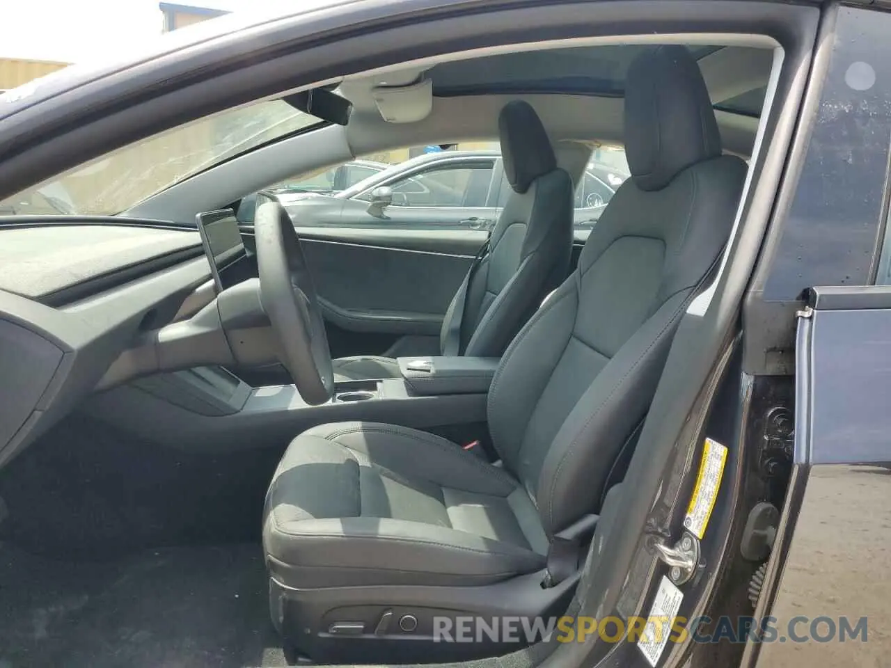7 Photograph of a damaged car 5YJ3E1EB0RF766193 TESLA MODEL 3 2024