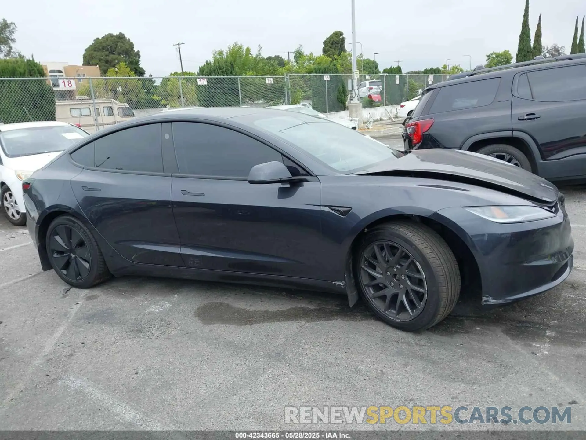 13 Photograph of a damaged car 5YJ3E1EB0RF766257 TESLA MODEL 3 2024