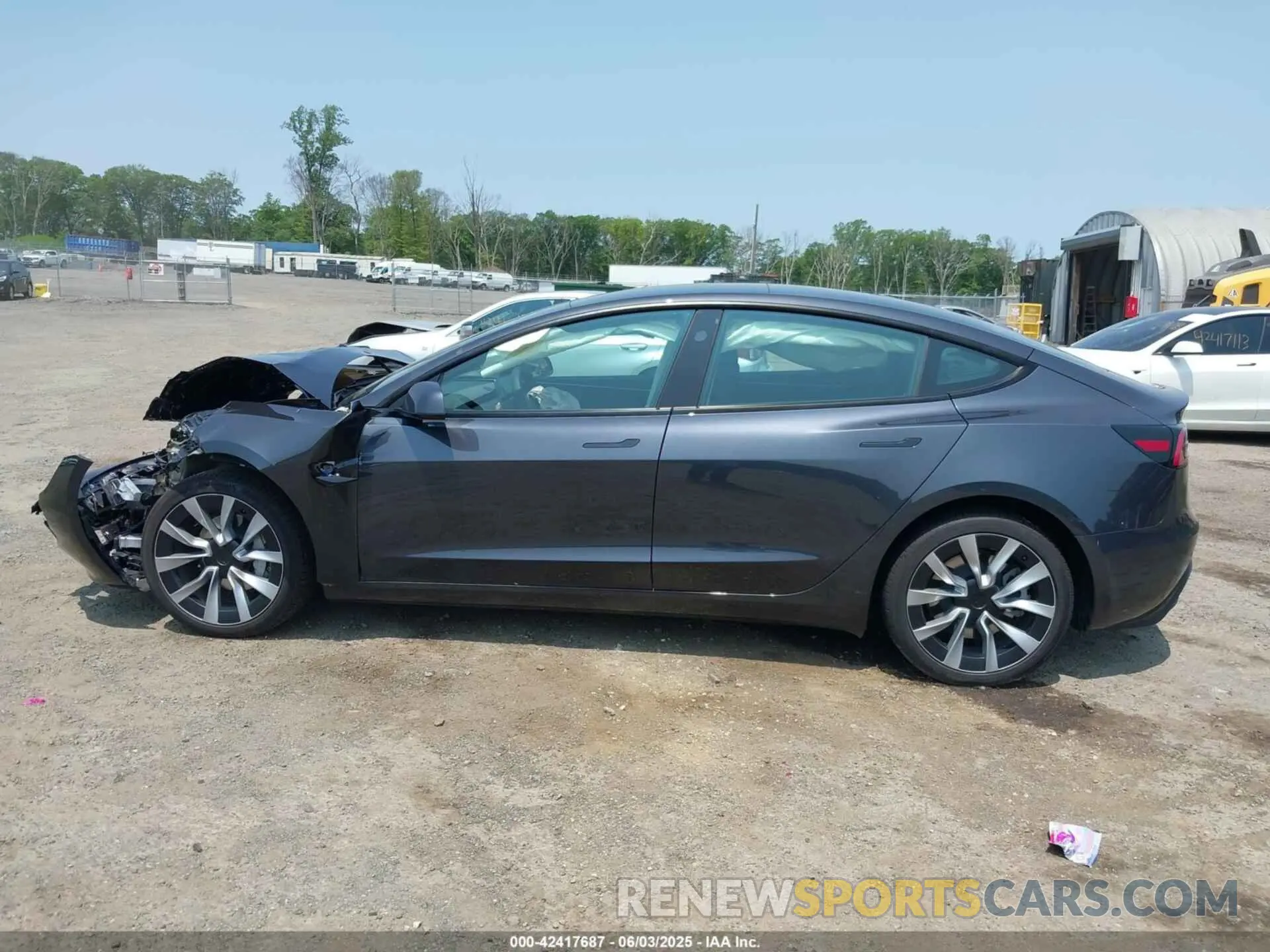 14 Photograph of a damaged car 5YJ3E1EB0RF766260 TESLA MODEL 3 2024