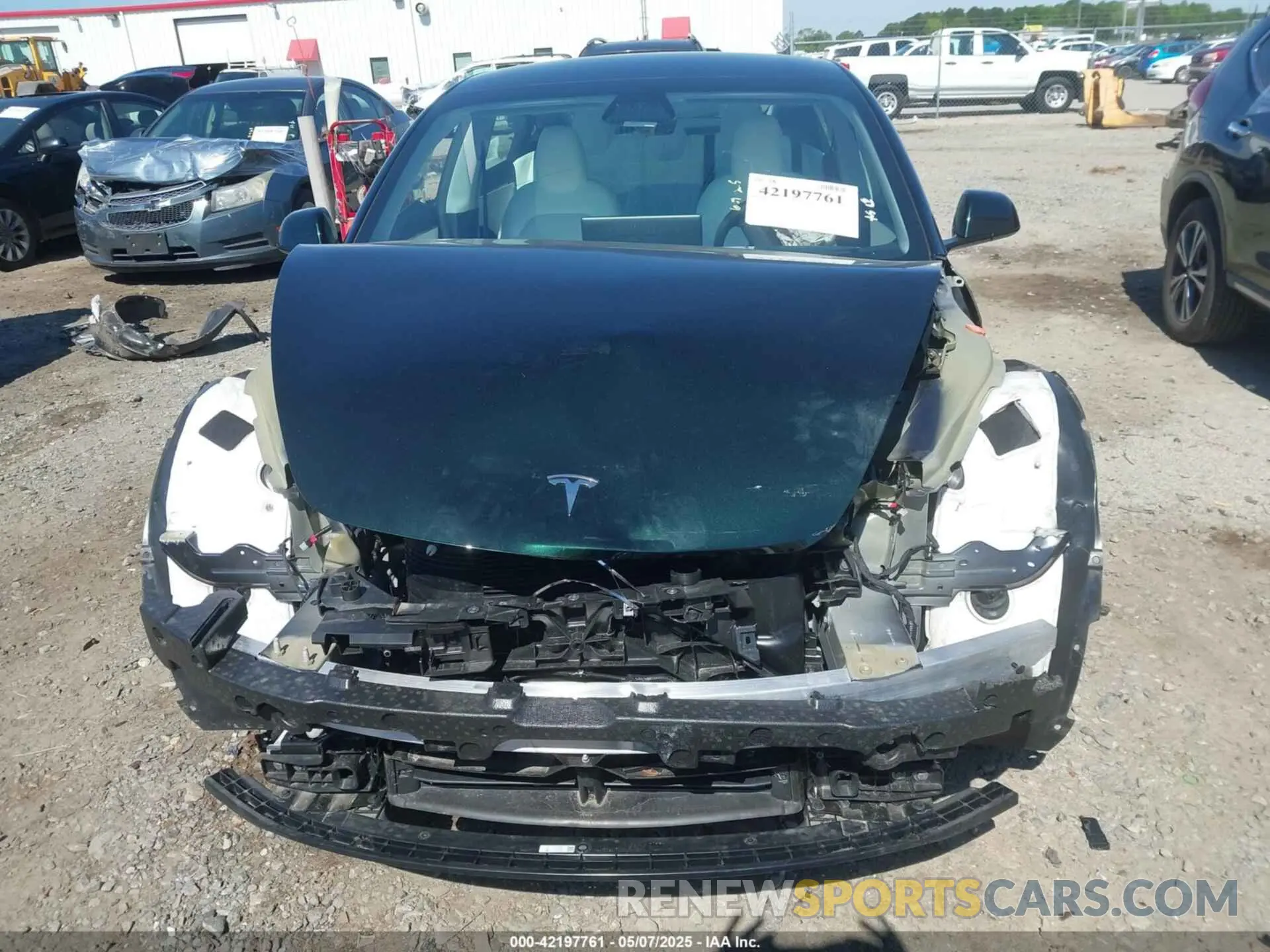 13 Photograph of a damaged car 5YJ3E1EB0RF808605 TESLA MODEL 3 2024